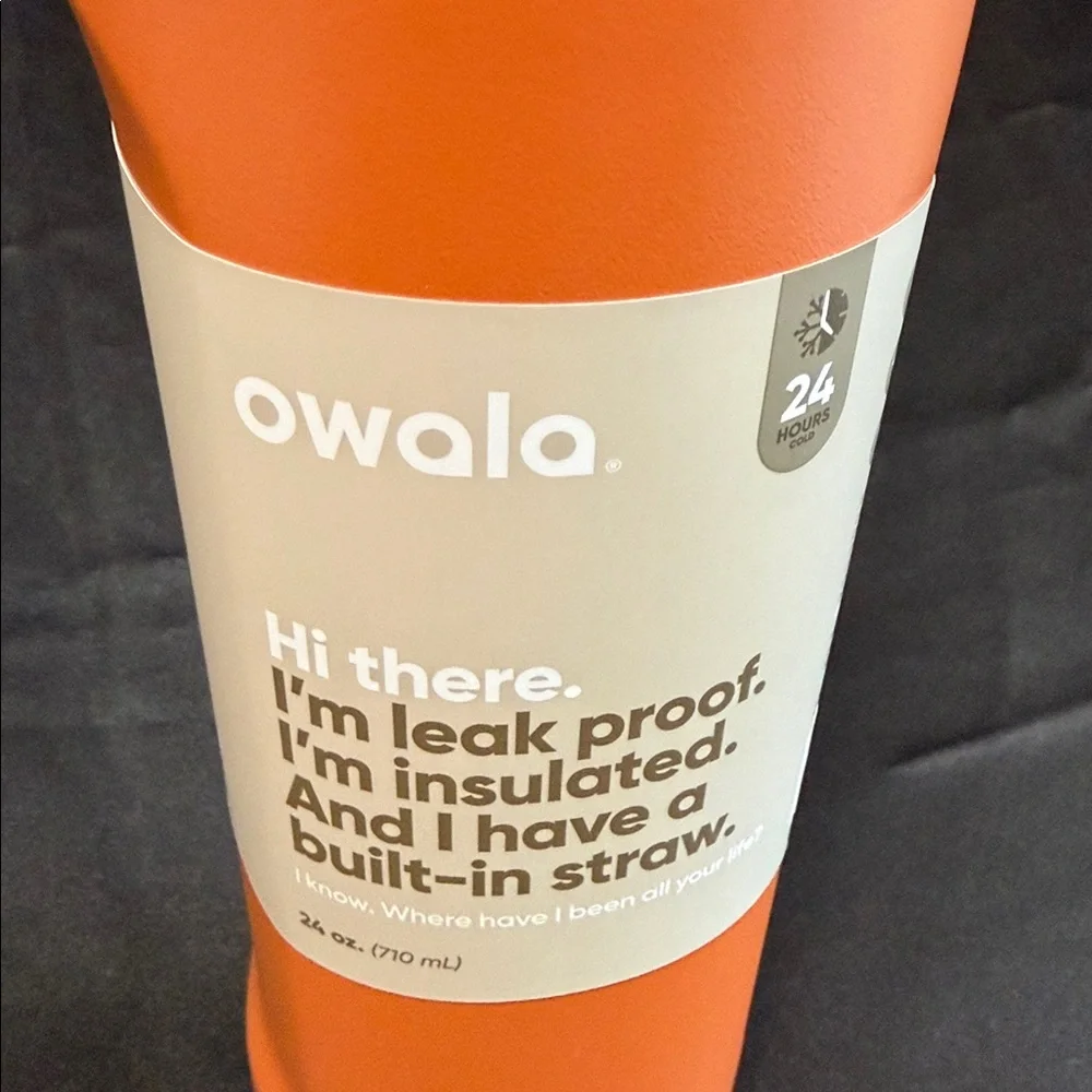 Owala 24oz Insulated Stainless Steel Free Sip Spout Water Bottle - Sand Storm - Picture 3 of 12